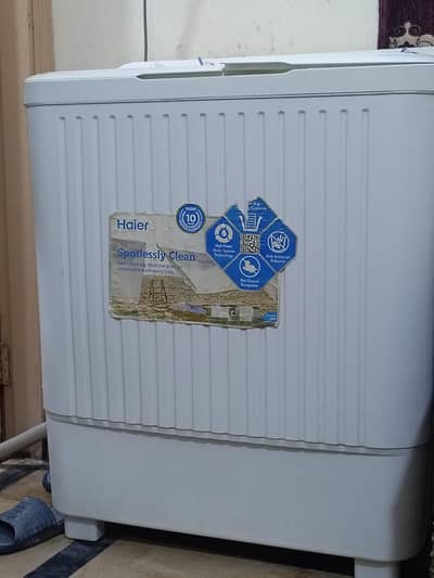 semi automatic Haier machine 10kg