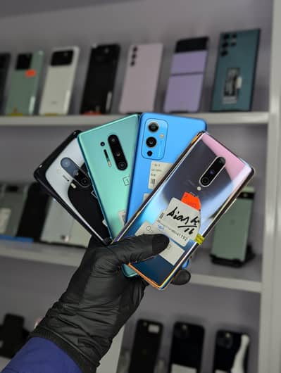 One Plus 6T OnePlus 8Pro OnePlus 7 OnePlus 8 OnePlus 9 All Fresh Stock