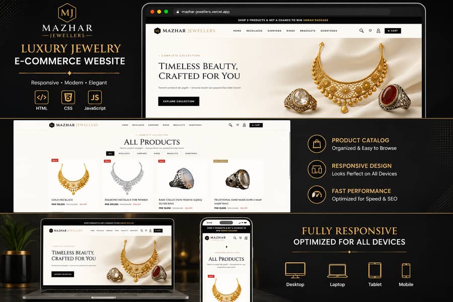 Professional Website Developer | Ecommerce Website 1