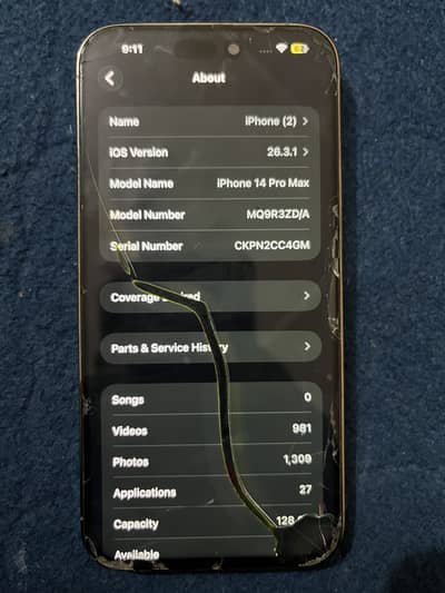 iPhone 14 Pro Max with box