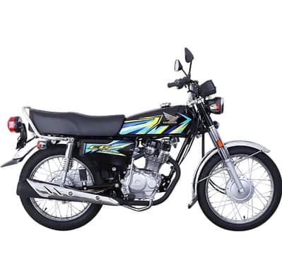 Honda CG125 Black 2026 Model