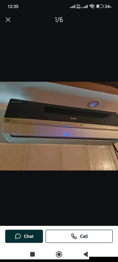 Gree inverter Ac 1.5 ton slightly used