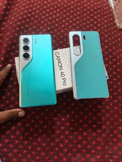 Tecno CAMON 40 Pro Lush condition 10/10