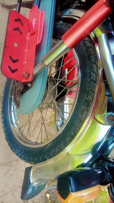 Honda cd 70 urgent sell 2007 model good condition all spair parts new