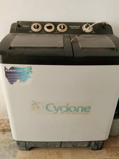 used Kenwood brand washing and dryer machine