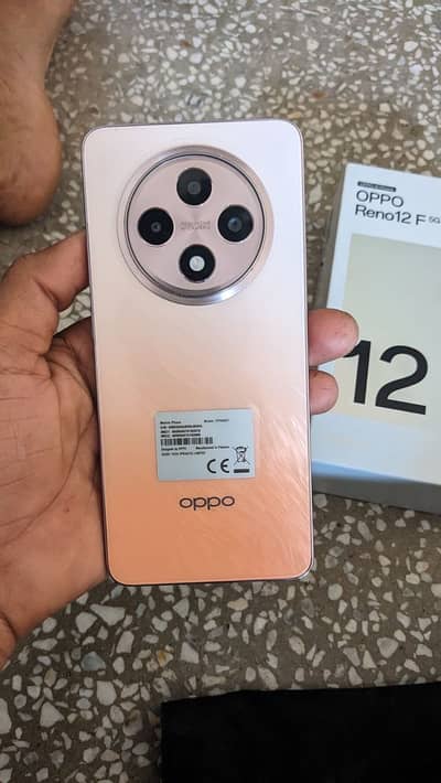 OPPO Reno12 F. 8+4/256 JUST 2 month use