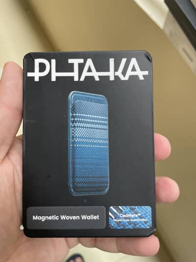 Pitaka MagSafe Wallet Moonrise Wooven