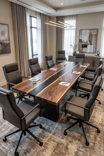 Epoxy Luxury Dining Table 9000 square foot