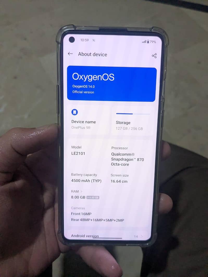 One Plus 9R 3