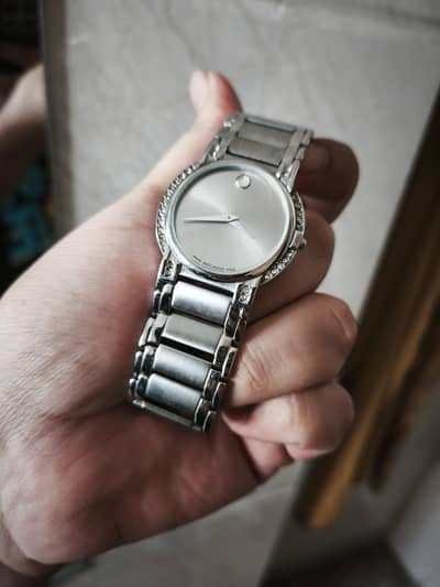 Movado Museum ladies swiss quartz stainless steel