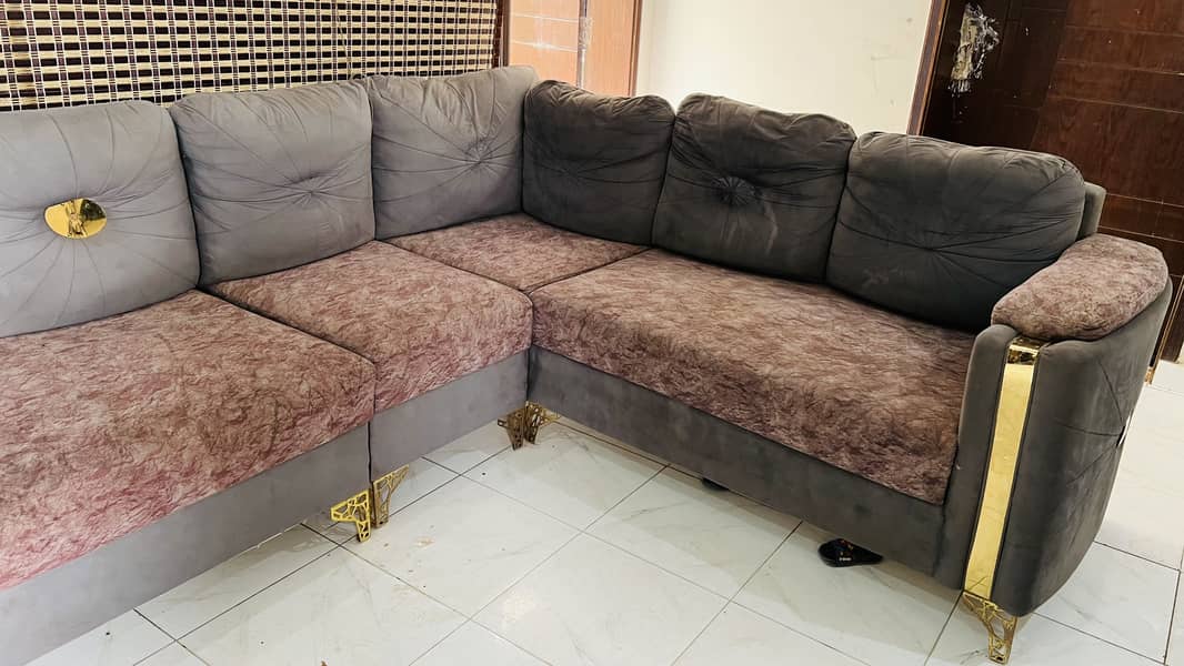 Lshape sofa 1