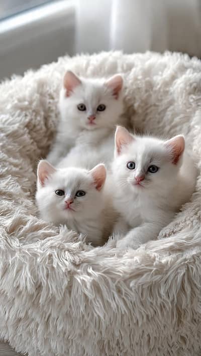 Persian kitten home breed