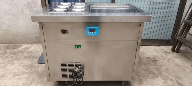 Rolls ice cream imported  machine,tawa ice cream imported machine