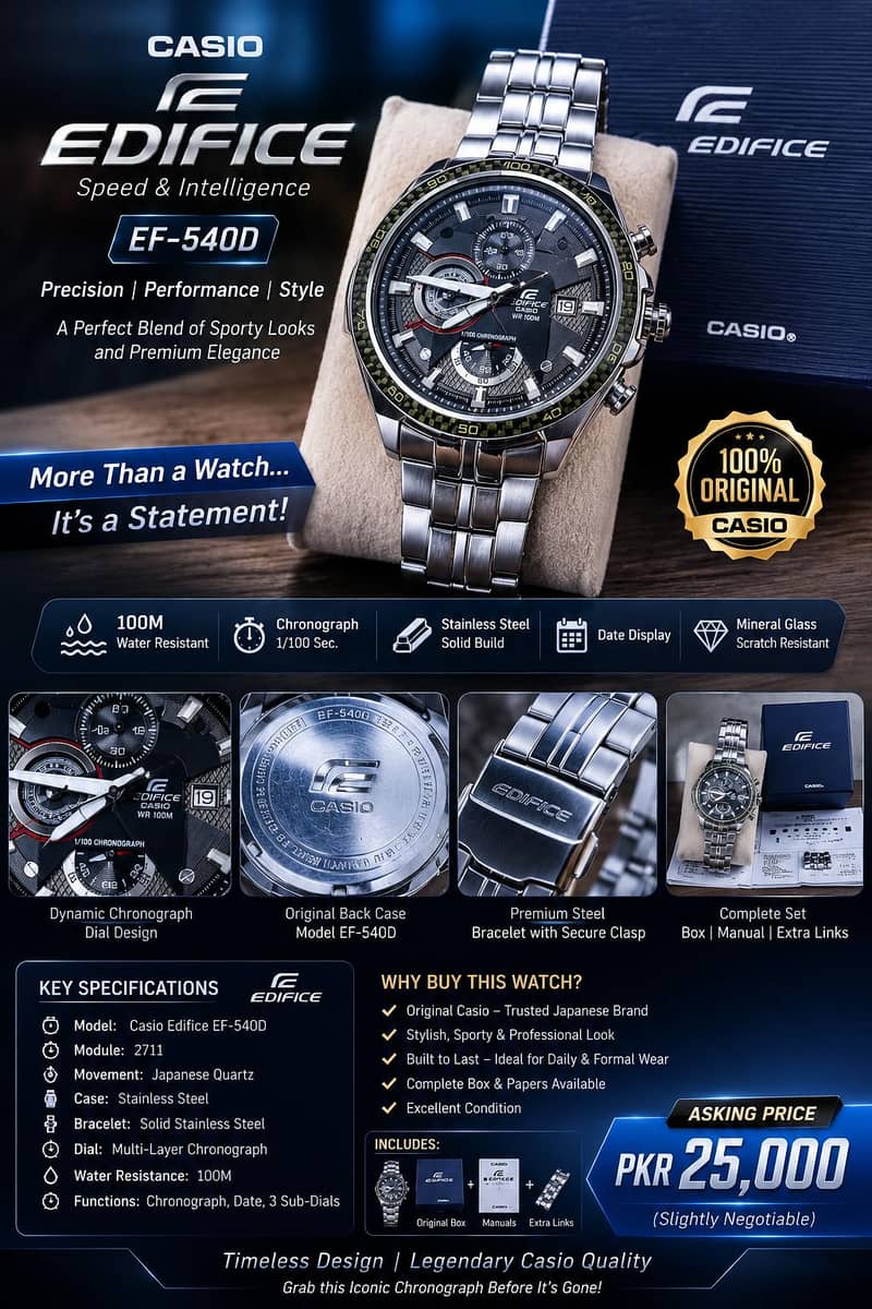 Edifice watch 0