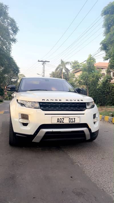 Range Rover Evoque.