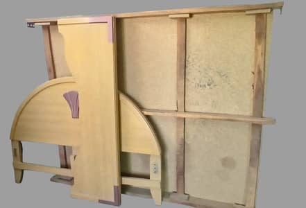 Wooden Bed - Double