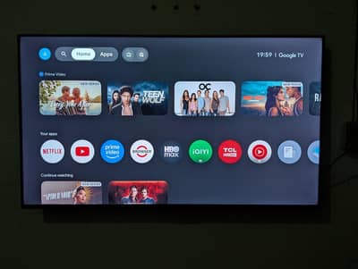 TCL 43P7K 43" 4K QLED Smart TV - Brand New Condition With Box
