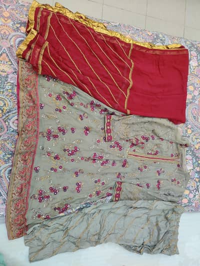 Baroque Brand Frock (Short Length) 3 Piece