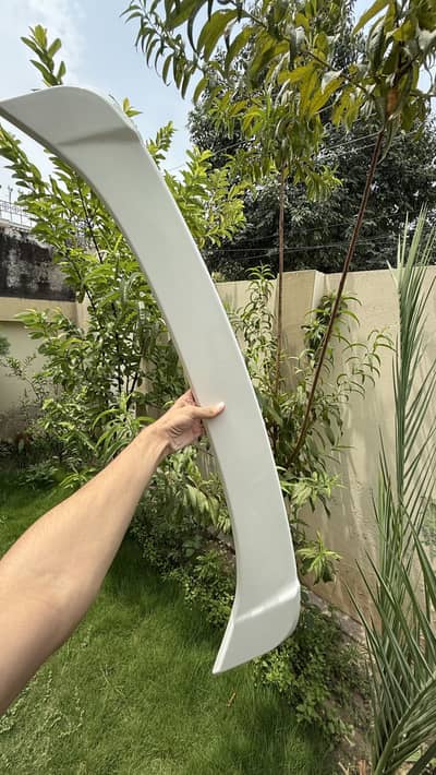 Honda City Rear Spoiler 2022-2026 – White, Ready to Install