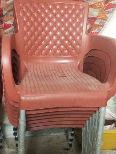 plastic chairs