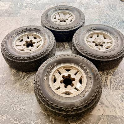 4 rim 4 tire with two wheel cup Toyota surf ,Prado,jeep