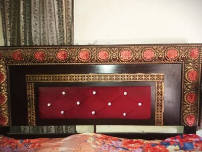 Double king size bed for sale