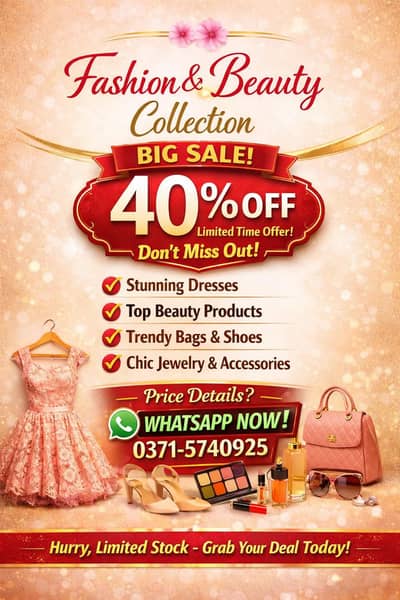 Fashion & Beauty Collection – Upgrade Your Style Today!