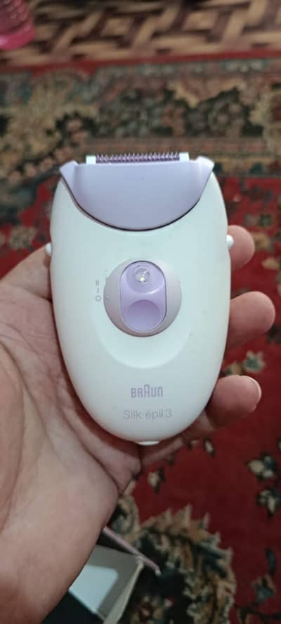 Original Braun Silk-épil 3 Epilator with Charger