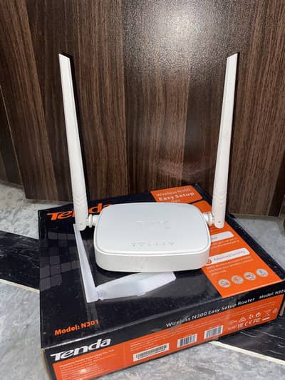 Tenda N301 WiFi Router - Complete Box