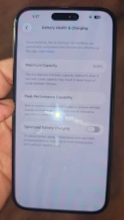 iPhone 14 pro max 128gb 100 health jv 10/10 condition