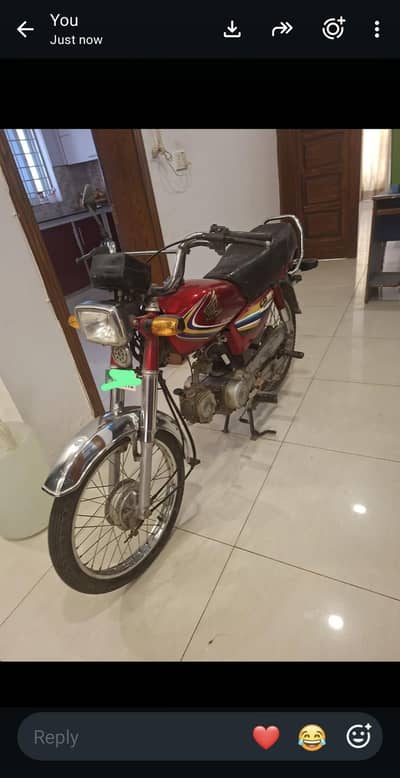 honda cd 70 never use