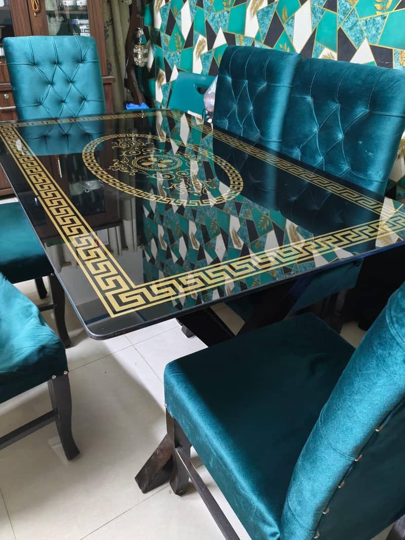 6 Seater dining table 1