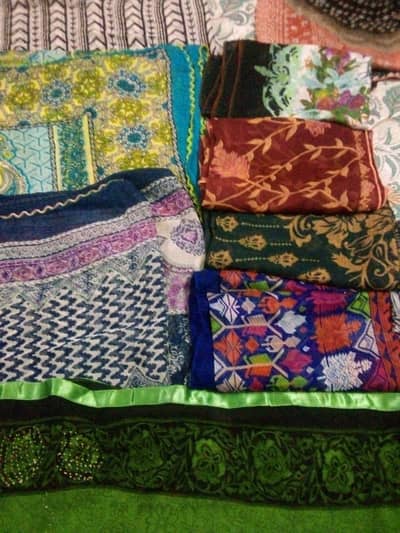 Printed chiffon dupatta with pico per dupatta Rs 500