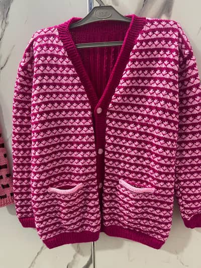 Premium Quality Handmade Knitted Sweater for Winter