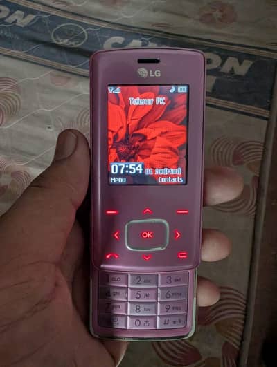 LG KG800 Chocolate Slider - Antique Phone Sim working PTA Approved