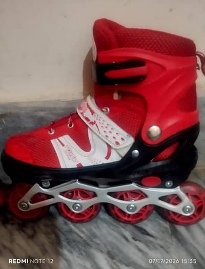 Skating shoes with Free Halmet