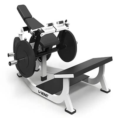 Vibe 82024 Plate Loaded Iso Lateral Leg Curl Machine