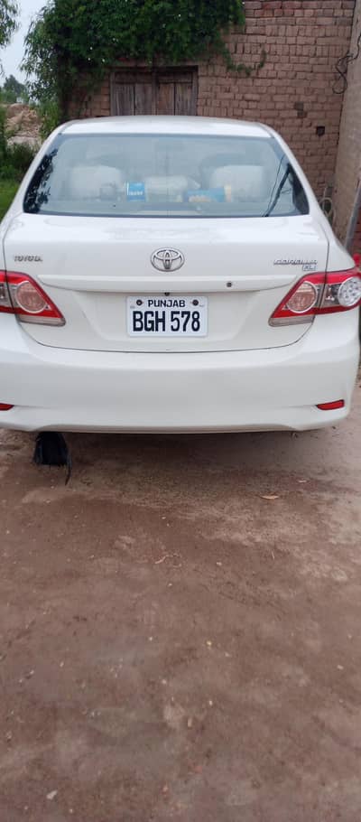 Toyota Corolla XLI 2012