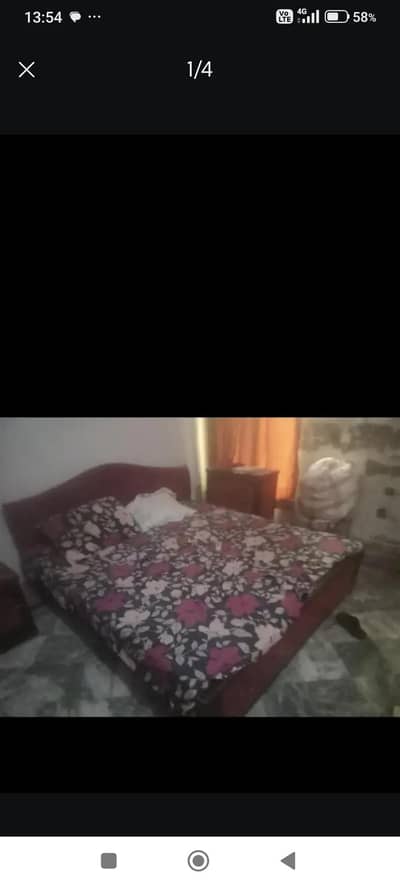 king bed