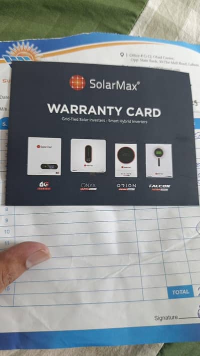 6 kw solar max amd 4 tubaler battery with wire and breaker for sale