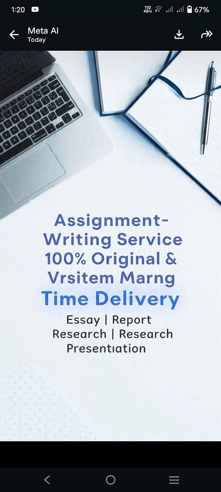 Assignment writing 0