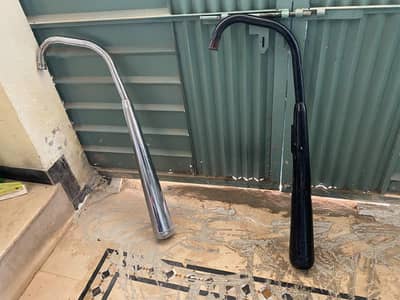 Honda CG 125 silencers and mudguards