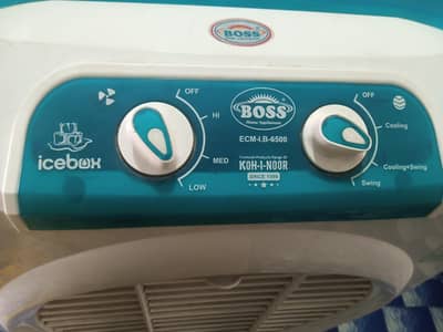 Boss air cooler like new.