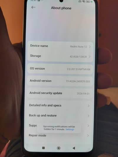 Xiaomi Redmi Note 12