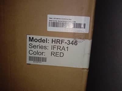 Haier model:HRF 346 color: green series:Ifra 1