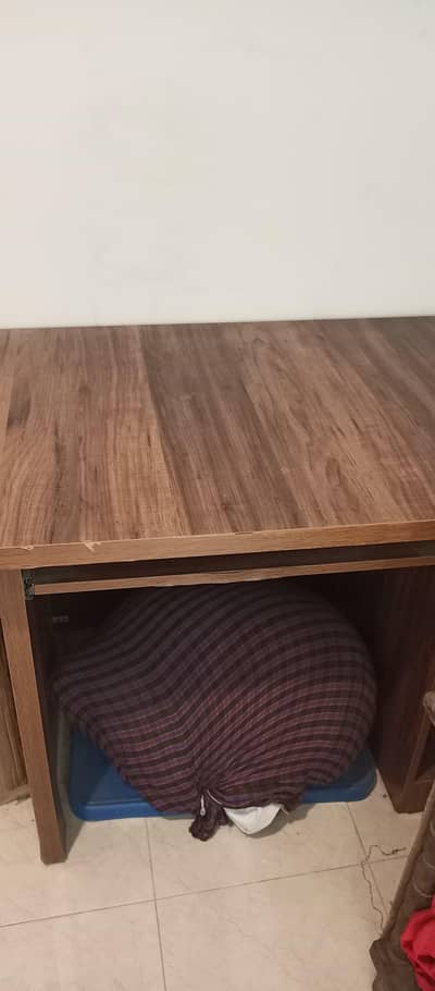 Large Wooden Study/Office Table – Excellent Condition