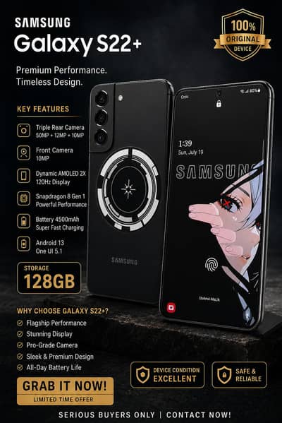 Samsung Mobile S22 Plus
