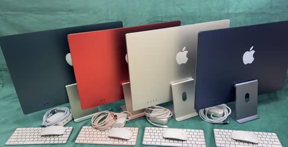 Apple iMac M1, 2021, 24'' 4.5K, All in One, 8GB Ram, 256GB SSD