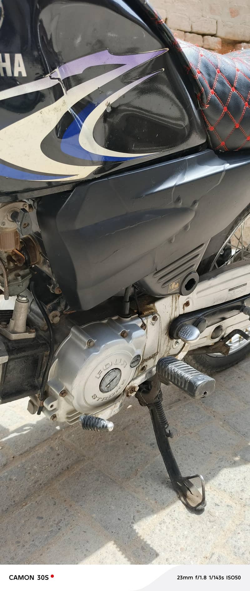 "Yamaha Junoon 100cc | Engine 100% | Documents Complete" 9
