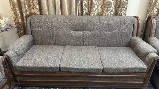Sofa set excellent condition 9 seats (1+2+3+3)